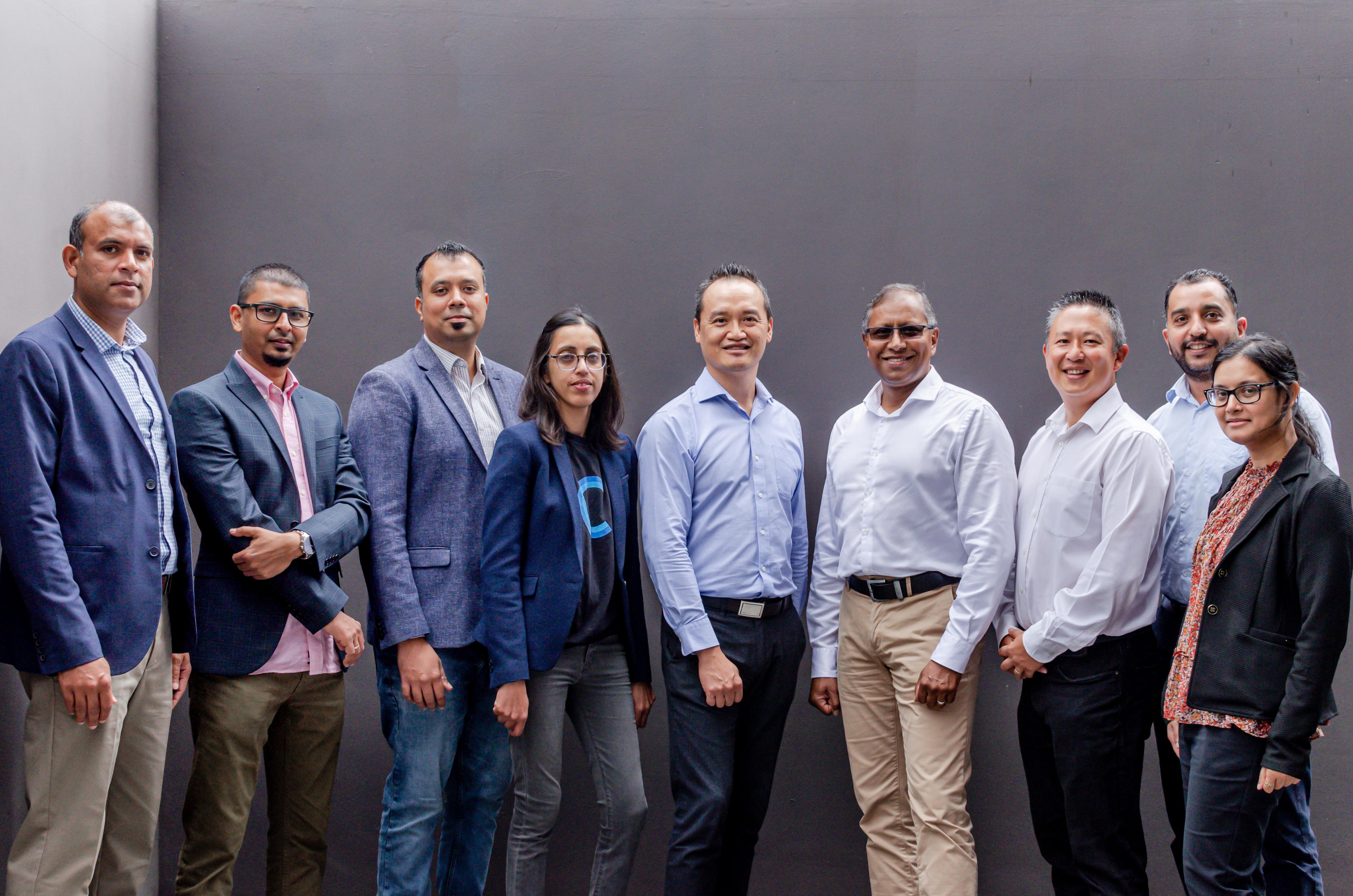 A ceremony was held at the PwC Experience Centre in Moka to announce a partnership between Ceridian and PwC Mauritius. [From left to right: Devesh Bundhoo, Director Customer Support, Ceridian Mauritius; Awad Kaidoo, Head of Product & Technology, Ceridian Mauritius; Yogesh Jankee, Head of Implementation, Ceridian Mauritius; Kavita Ramdharry, Director Implementation, Ceridian Mauritius; Jean-Pierre Young - PwC Mauritius Advisory Leader; Vidia Mooneegan, Managing Director, Ceridian Mauritius; Anthony Leung Shing - PwC Mauritius Senior Partner; Vikas Sharma - PwC Consulting Partner and Goolnarr Bhugeloo, Senior Manager PwC Business Solutions]