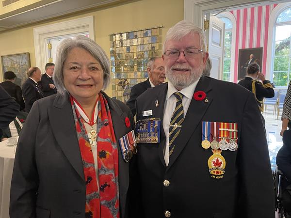 Premier coquelicot 2023 de la Légion royale Canadienne