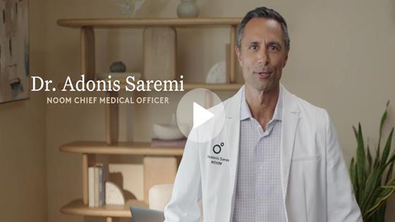 Dr. Adonis Saremi: introduces you to Noom GLP-1ᴿˣ - compounded semaglutide.