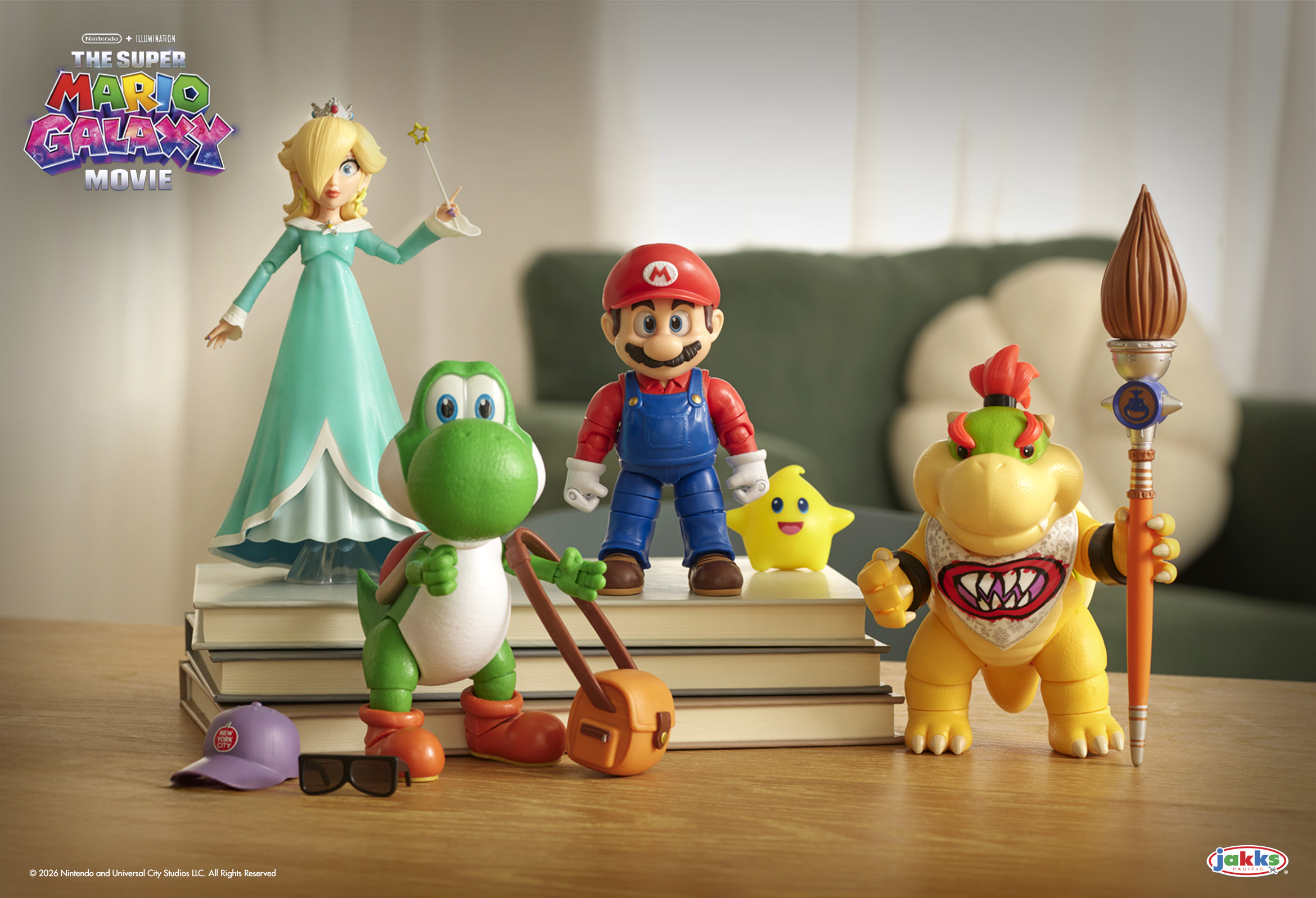 JAKKS Pacific Renews Master Global Toy Partnership with Universal Products & Experiences for Nintendo and Illumination’s The Super Mario Galaxy Movie