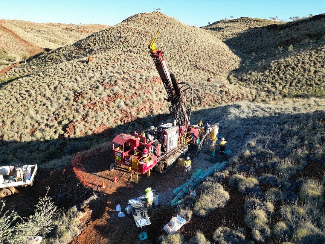 Drilling at Nunyerry North