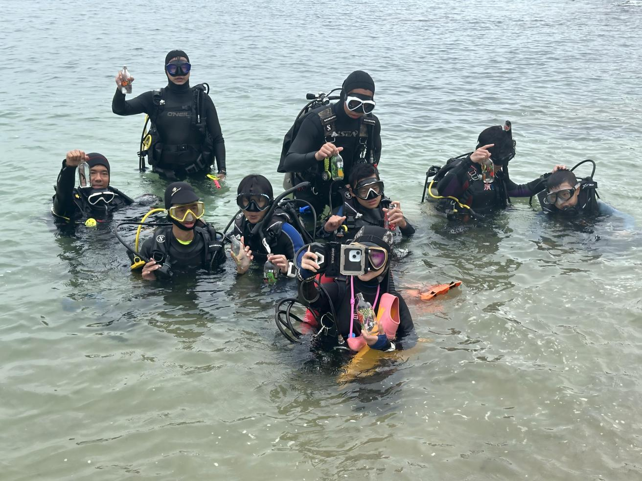 Family eco-snorkeling event in Sanya Baifu Bay with underwater photography challenge