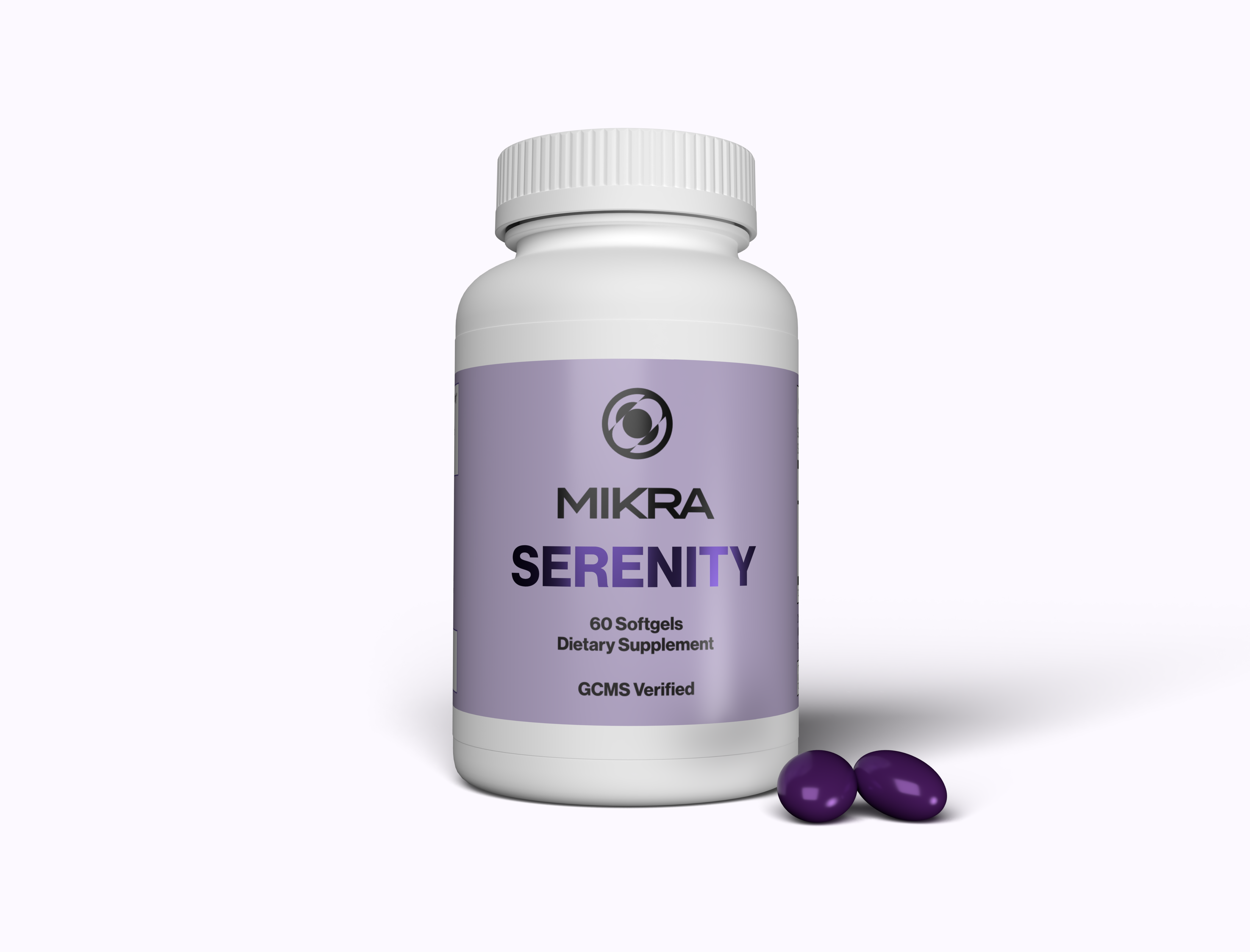 Mikra Serenity GCMS Verified Dietary Supplement for the Relief of Anxiety