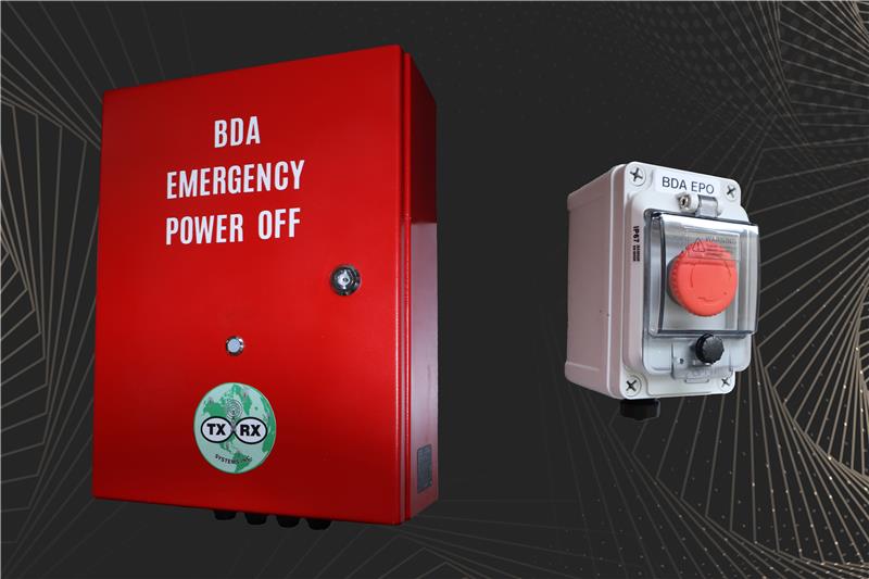TX RX Systems BDA (EPO), Emergency Power Off