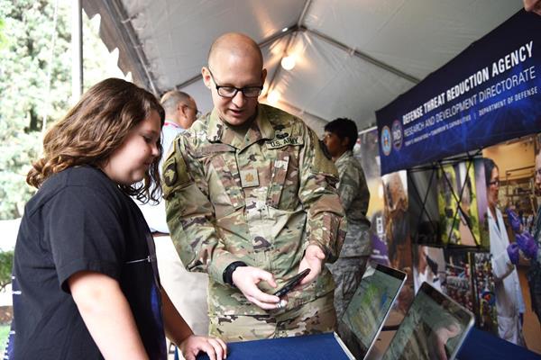 An Army officer currently assigned to DTRA’s Research and Development Directorate explains how the software of the Mobile Field Kit – CBRN can be used on a wide variety of laptops and smartphones to collect and share real-time data from multiple sensors and sources.