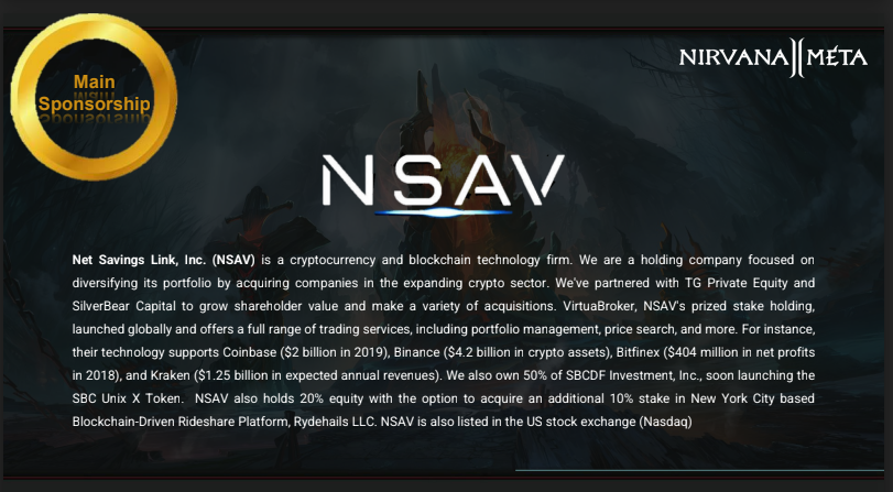 $NSAV - Main Sponsor