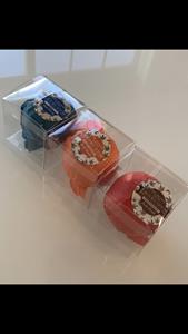 Mint, Blood Orange, Pomegranate Fragrance Tauri-Gum™ Branded Bath Bombs (CBD Infused)