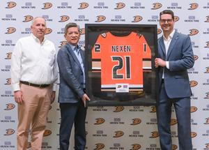 Nexen Tire named official tire of the Anaheim Ducks, Honda Center Arena