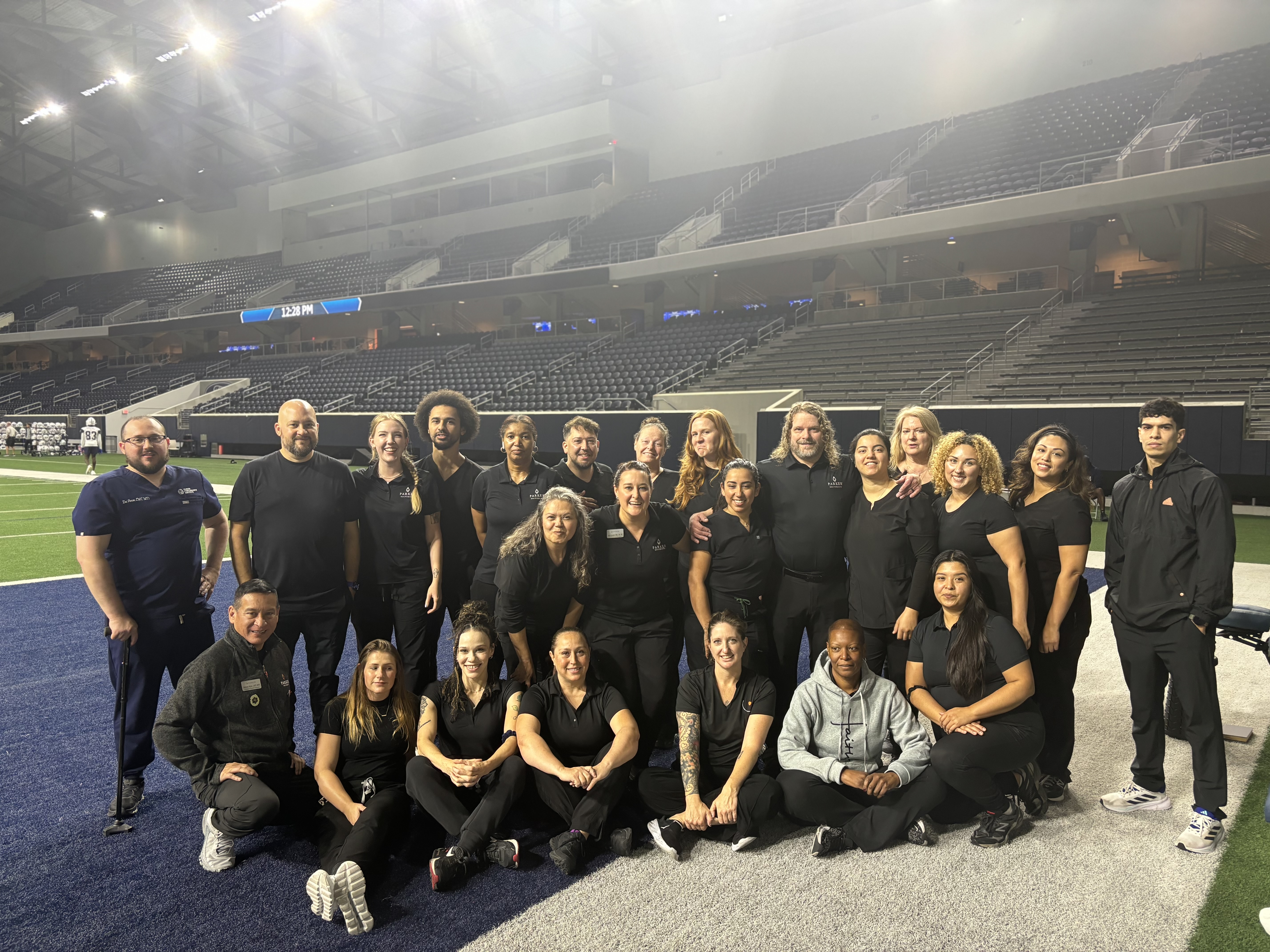 Parker University’s Massage Therapy Program Alumni Provide Recovery Sports Massage for Dallas Cowboys Team for Second Season