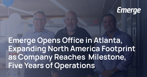 Emerge Opens Office In Atlanta as Company Reaches Milestone, Five Years of Operation