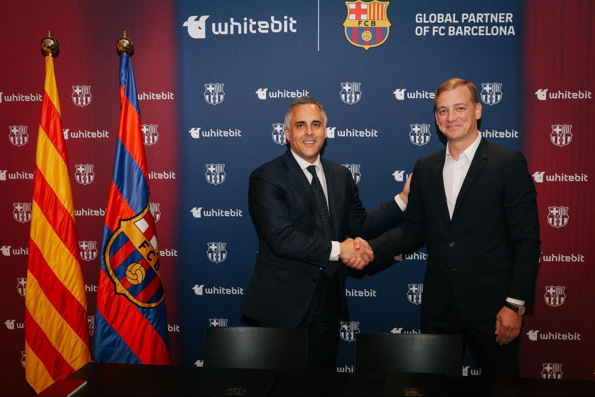 WhiteBIT and FC Barcelona Announce Five-Year Agreement to Drive Global Innovation in Sport