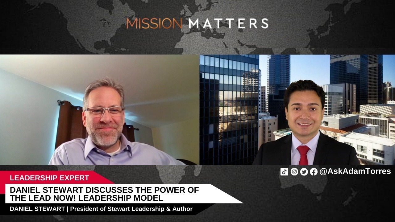 Daniel Stewart was interviewed by host Adam Torres on the Mission Matters Startup Podcast.