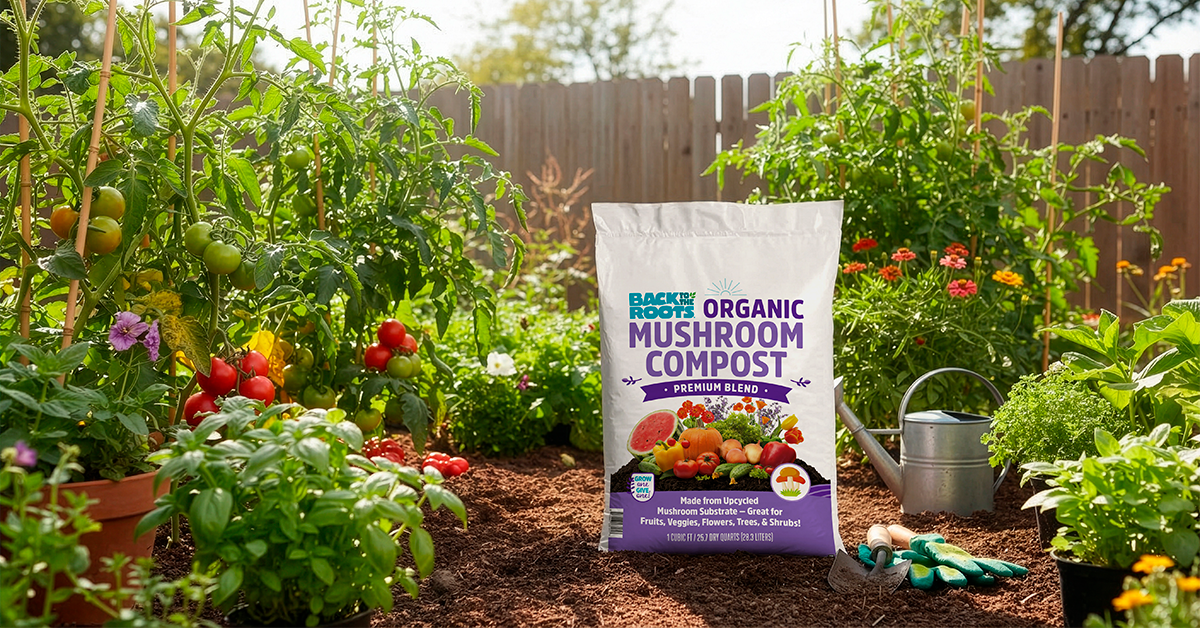 Back to the Roots Expands Organic Soil Portfolio with Launch of Organic Mushroom Compost Exclusively at The Home Depot