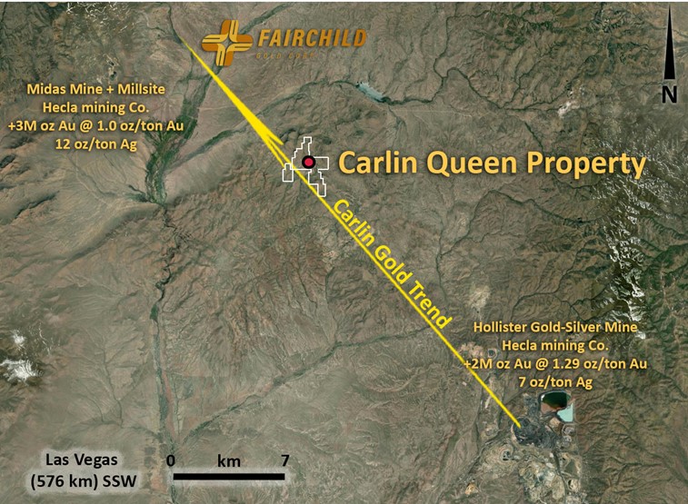 Fairchild Completes a Nevada Trinity with Acquisition of Advanced Stage Carlin Queen Project image