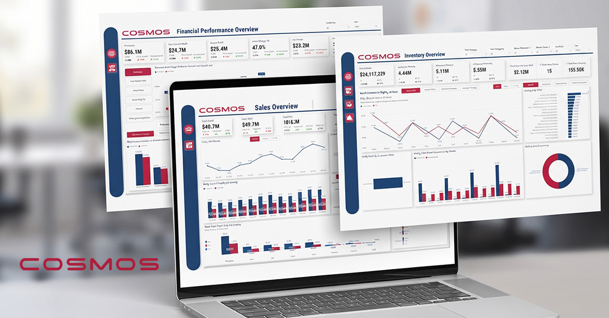 Cosmos Launches Six Pre-Built Power BI Report Packs for Microsoft Dynamics 365 Business Central