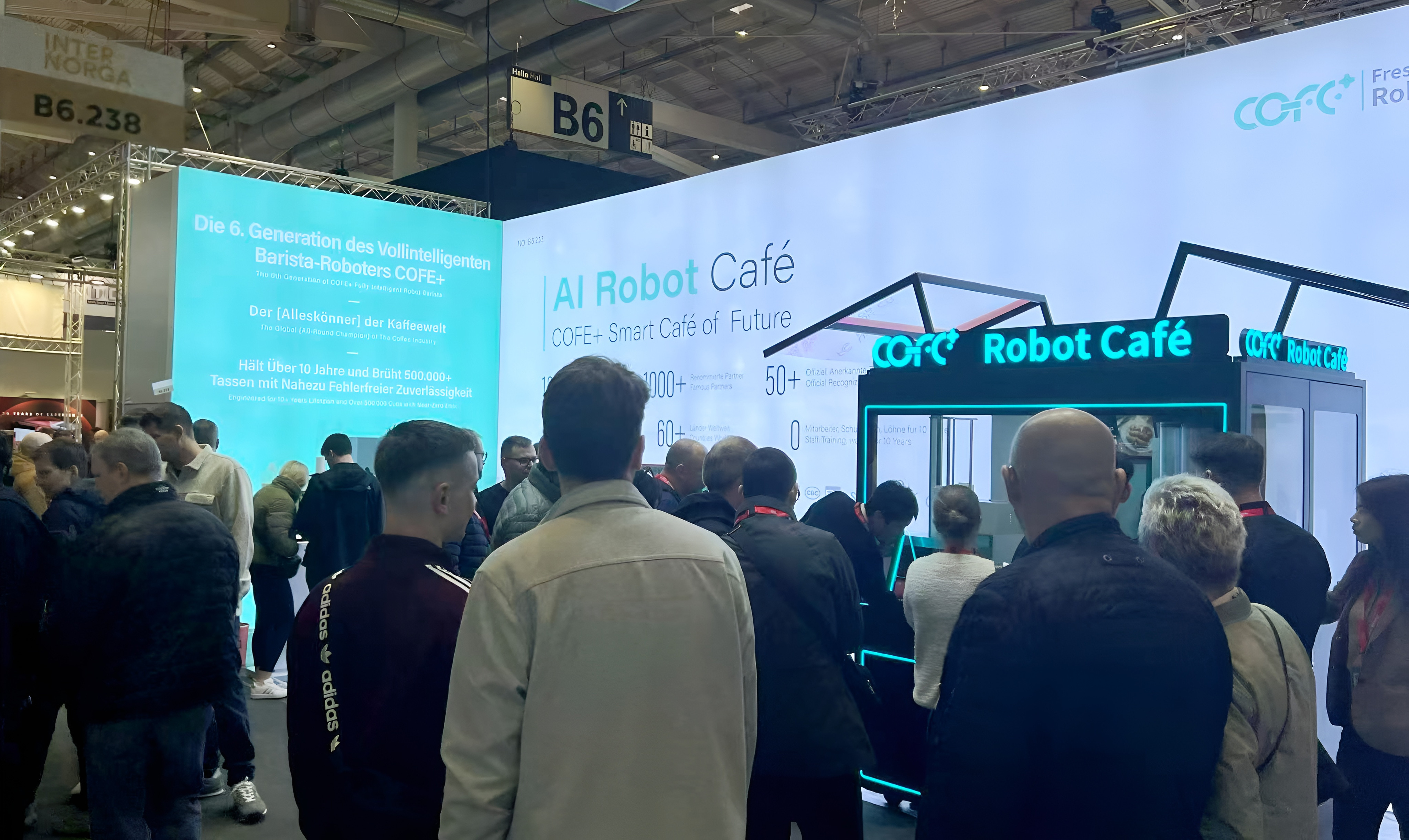 COFEPLUS Robot Cafe Debut at Internorga Hospitality and Foodservice Expo