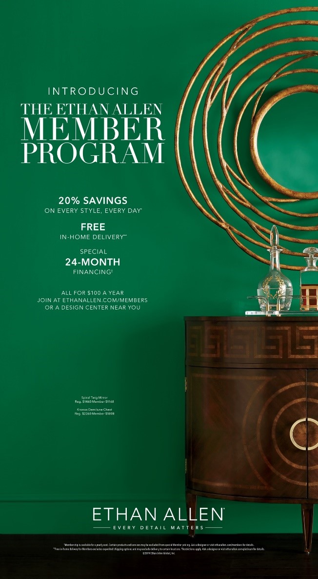 Ethan Allen Member Program