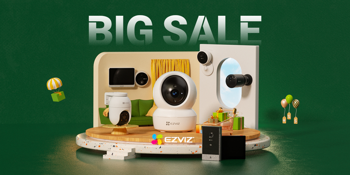 EZVIZ Yellow&White Friday PR Picture