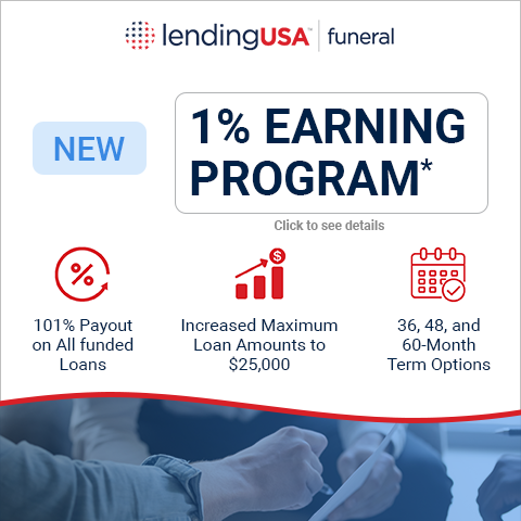 LendingUSA® Introduces 1% Earning Program for Funeral Partners thumbnail