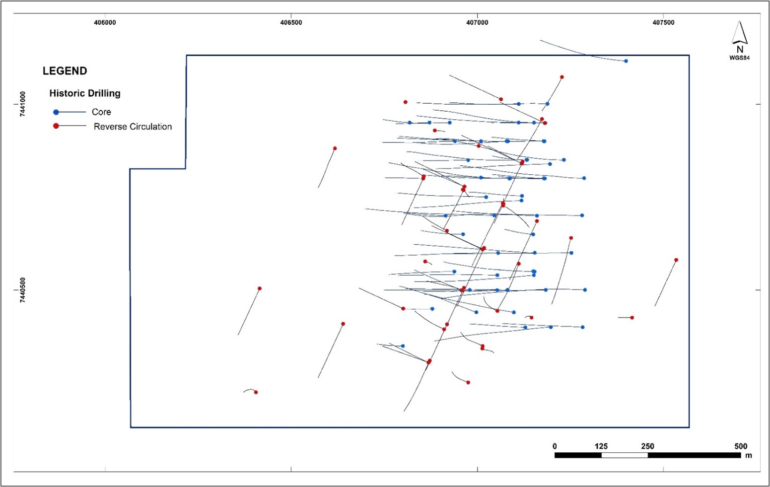 Pampa Medina – Historical Drilling