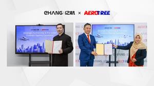 EHang Receives Pre-order for 60 Units of Passenger-grade AAVs from AEROTREE, Malaysia’s Leading Aviation Company, under Strategic Partnership
