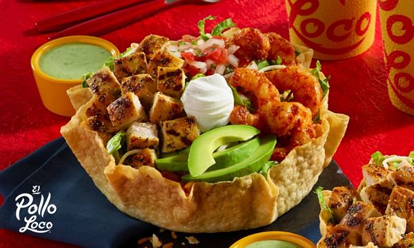 EPL's New Chicken and Shrimp Tostada