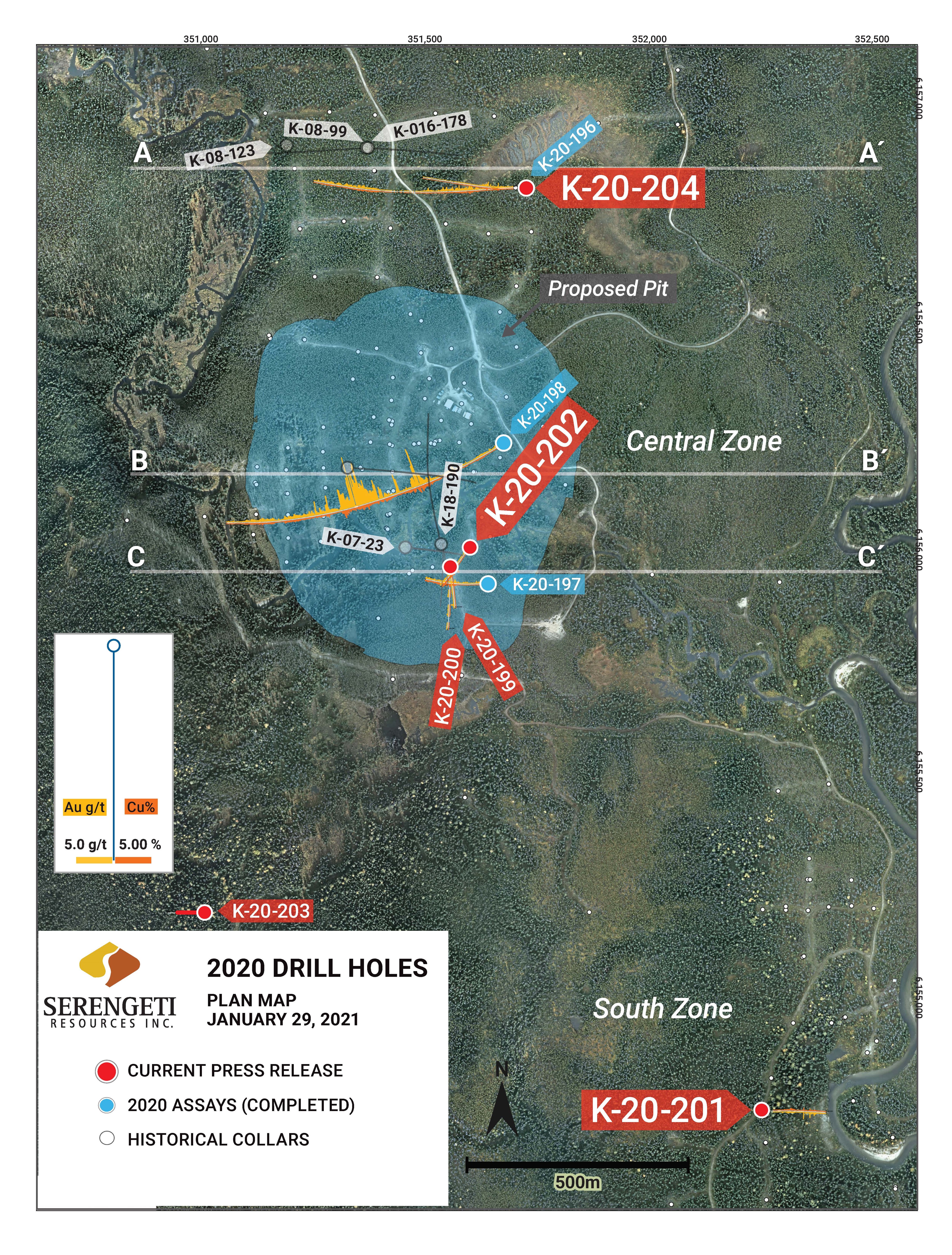 2020 Kwanika Plan Map