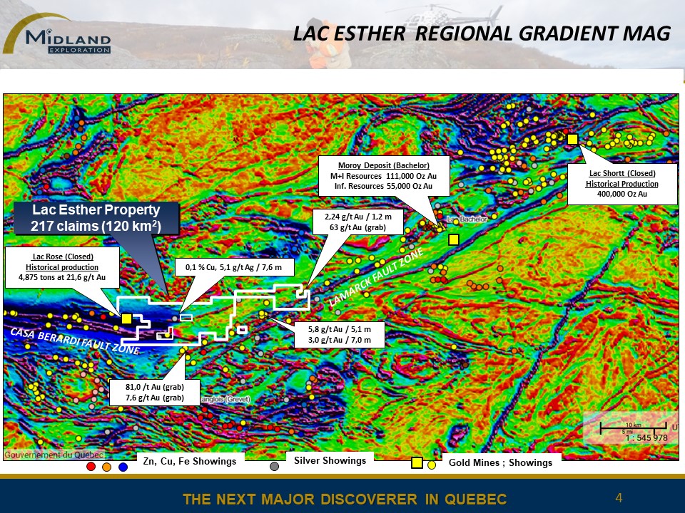 Figure 4 Regional Mag gradient