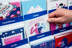 Cards For All is a Valentine’s Day card collection that celebrates the diversity of love and relationships.