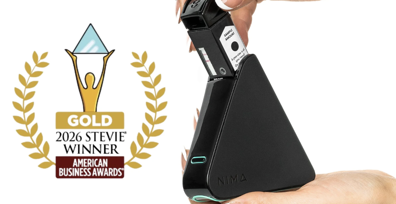 NIMA is the 2026 Gold Stevie Award Winner