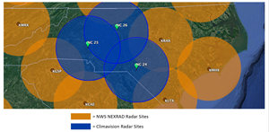 NC Radar Map