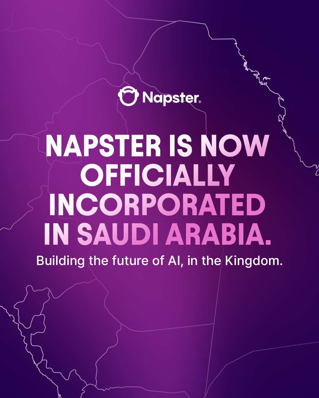 Napster announced Wednesday during LEAP 2026 that it has incorporated in Saudi Arabia, giving the company the opportunity to work with commercial entities in the Kingdom