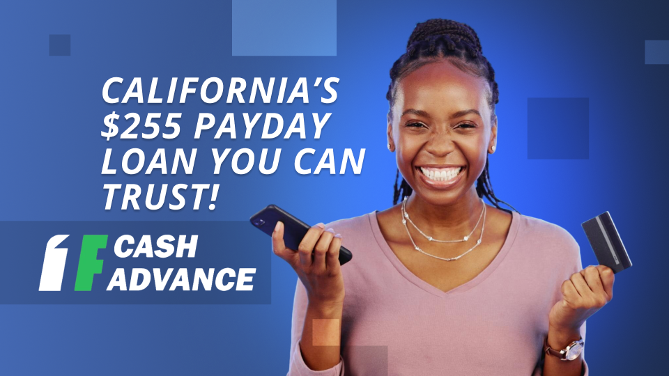 $255 Payday Loans Online from 1F Cash Advance