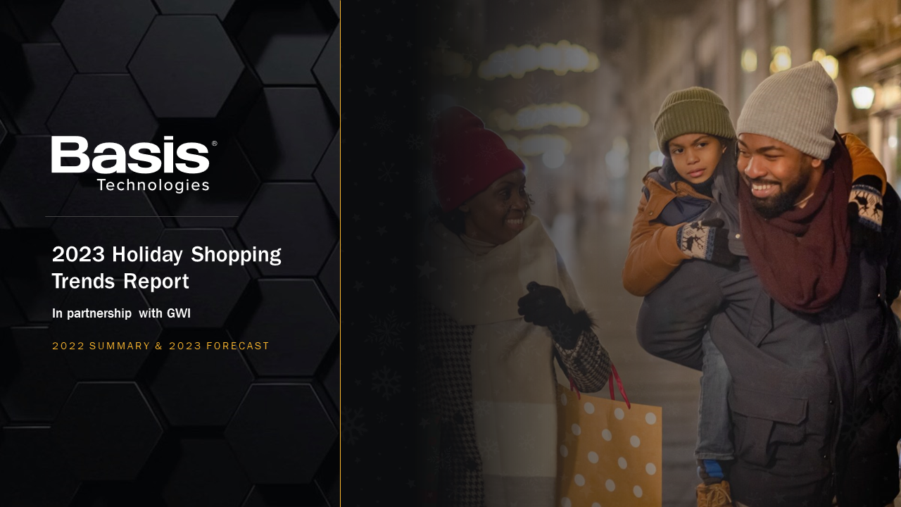 Basis Technologies Holiday Shopping Forecast - Cover