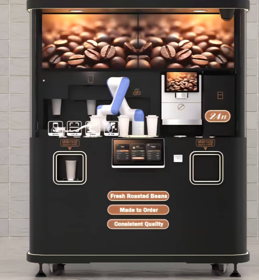 AI Robotic Coffee Machine