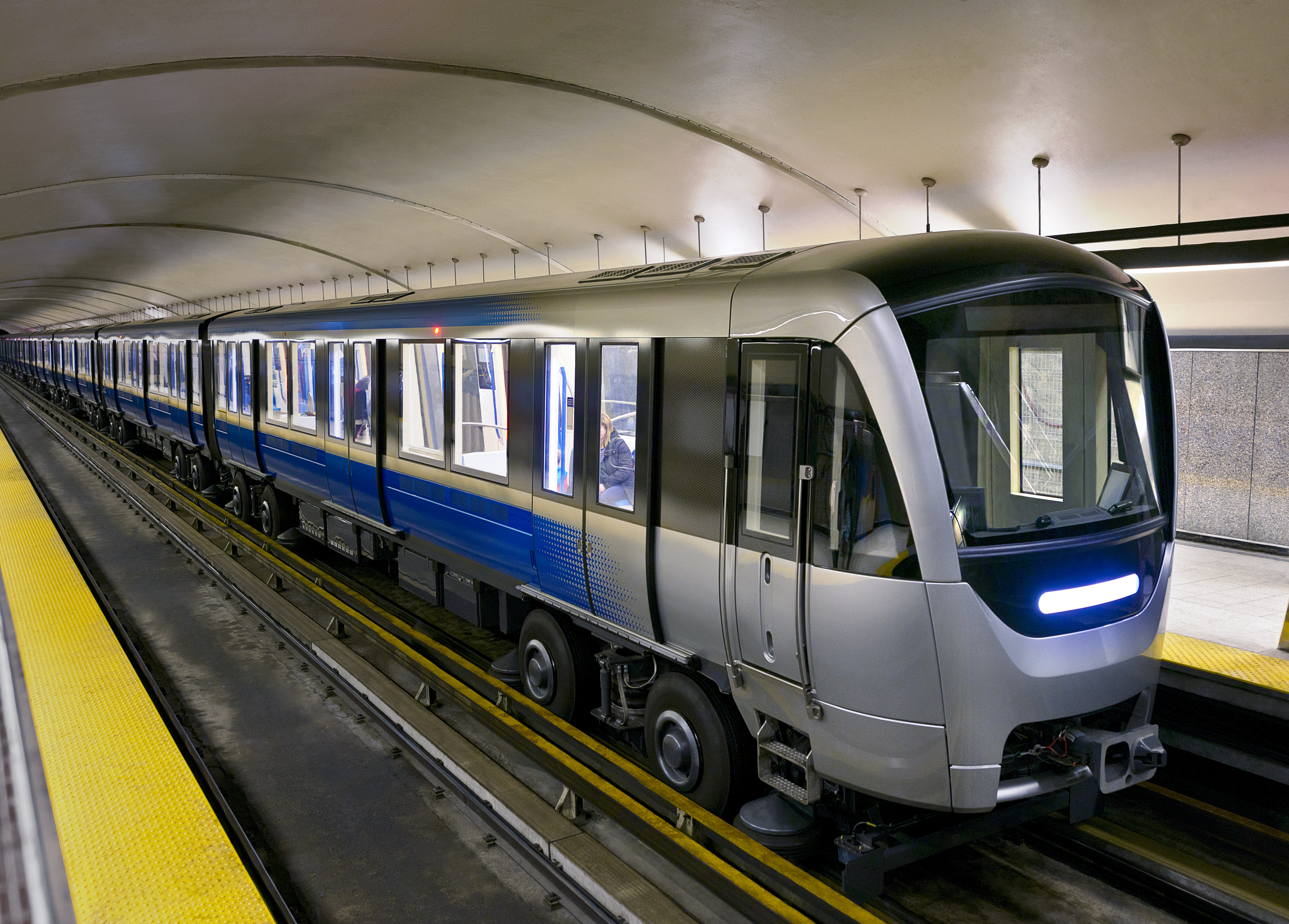 Новое метро картинки. Вагон метро Альстом. Бомбардье вагоны метро.