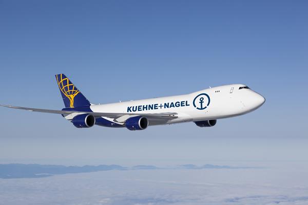 Kuehne+Nagel enters into long-term agreement with Atlas Air for two Boeing 747-8 freighters