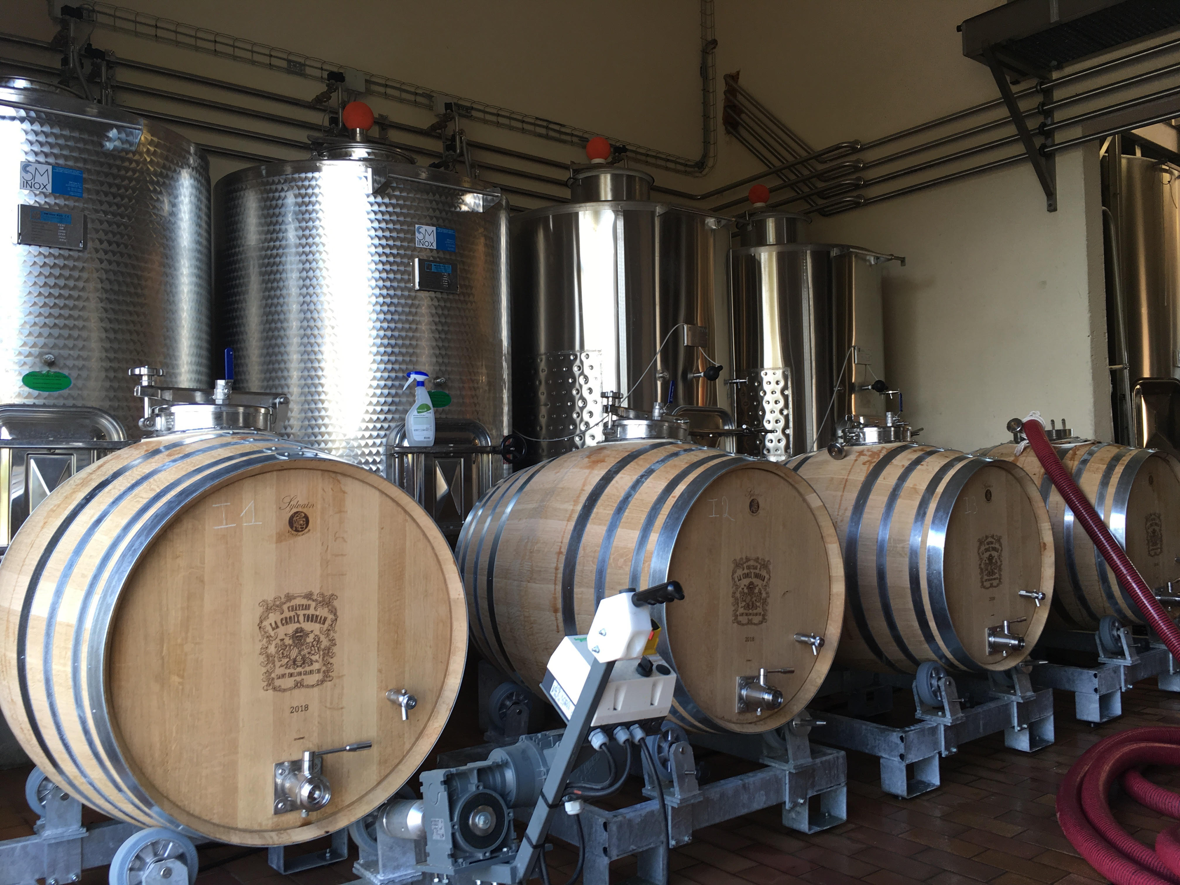 Salle de vinification 