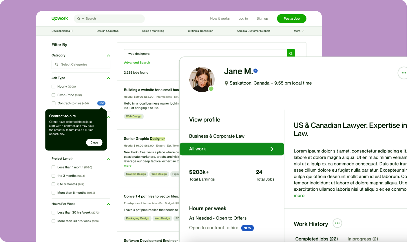 Upwork  The World's Work Marketplace