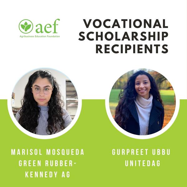 2021 AEF Vocational Scholarship Recipients 
