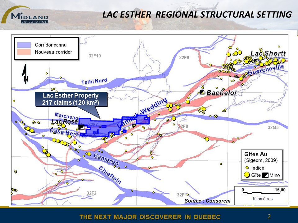 Figure 2 Regional structural setting