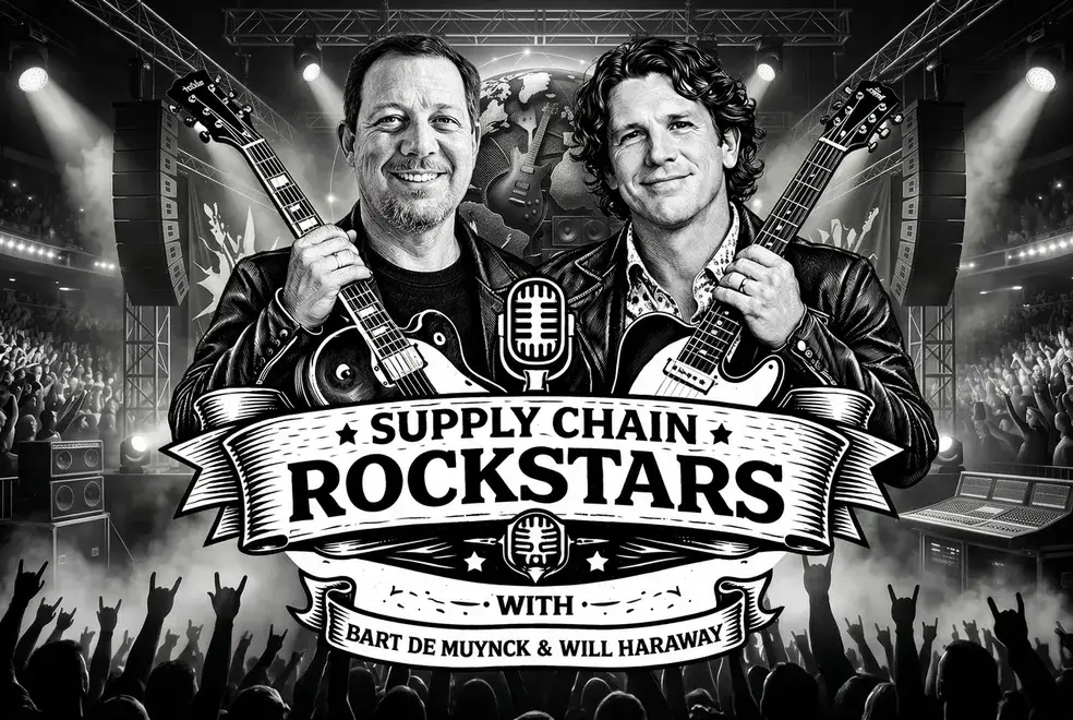 Supply Chains Rockstars Podcast Logo