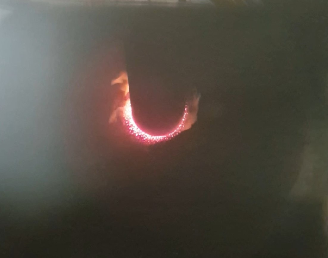 Première image de l’Arc Plasma du RRQ PUREVAPTM GEN3 en opération