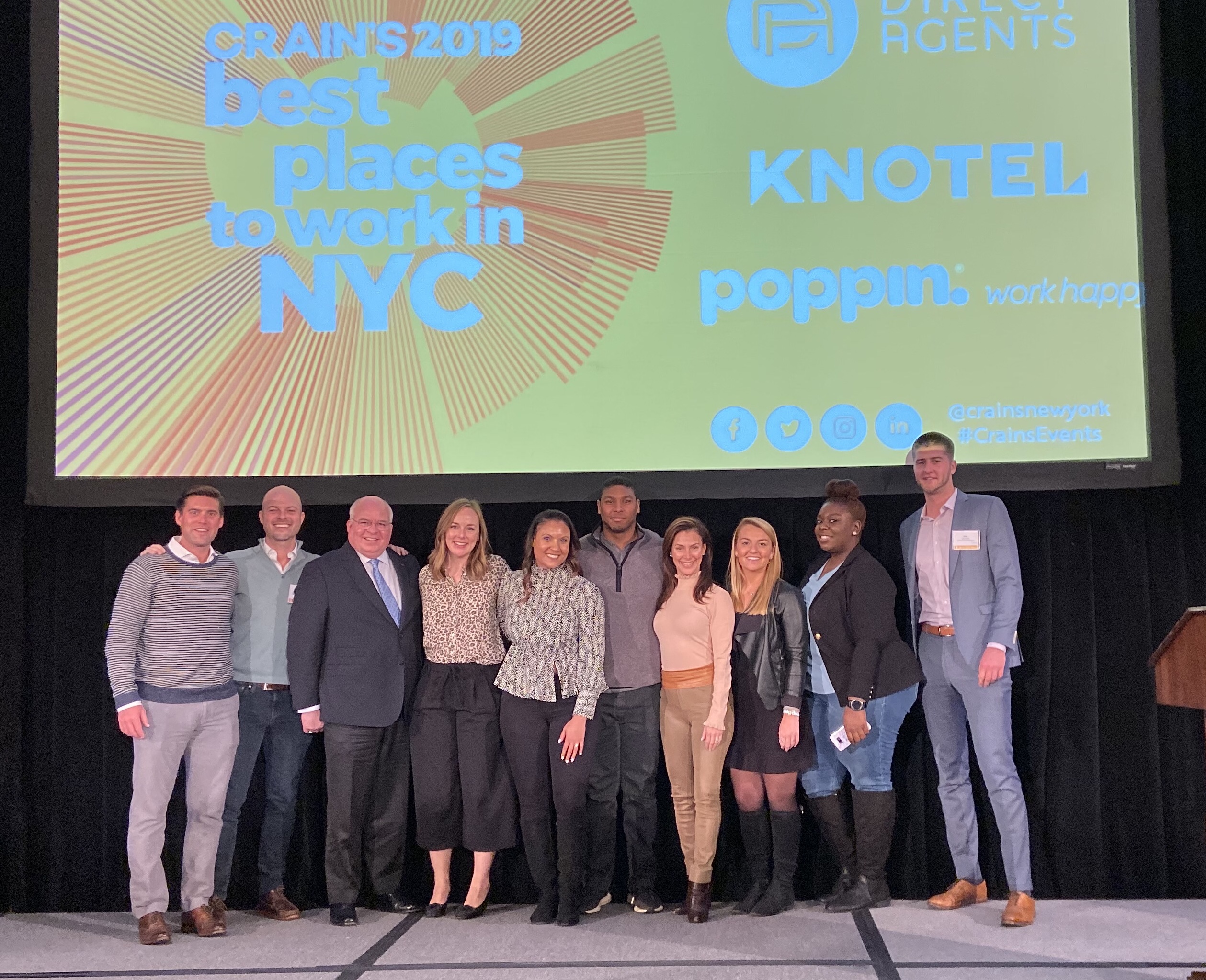 Transwestern Commercial Services was named one of the “Best Places to Work in New York City” by Crain’s New York Business, marking the fourth consecutive year and the sixth time overall that the firm has been on the list. 