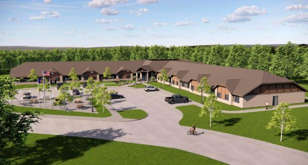 Dunham House Aerial Photo