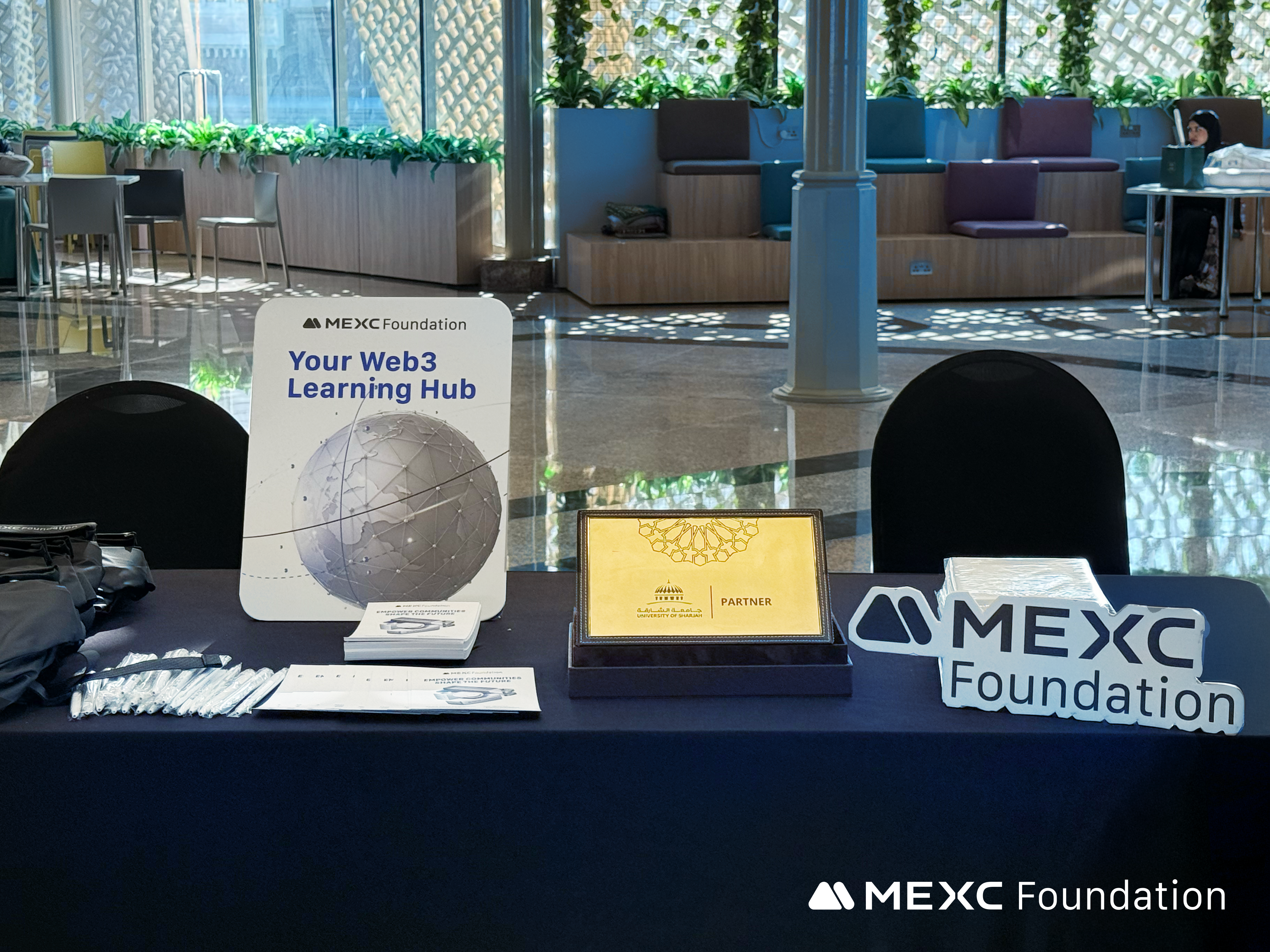 MEXC Foundation Booth
