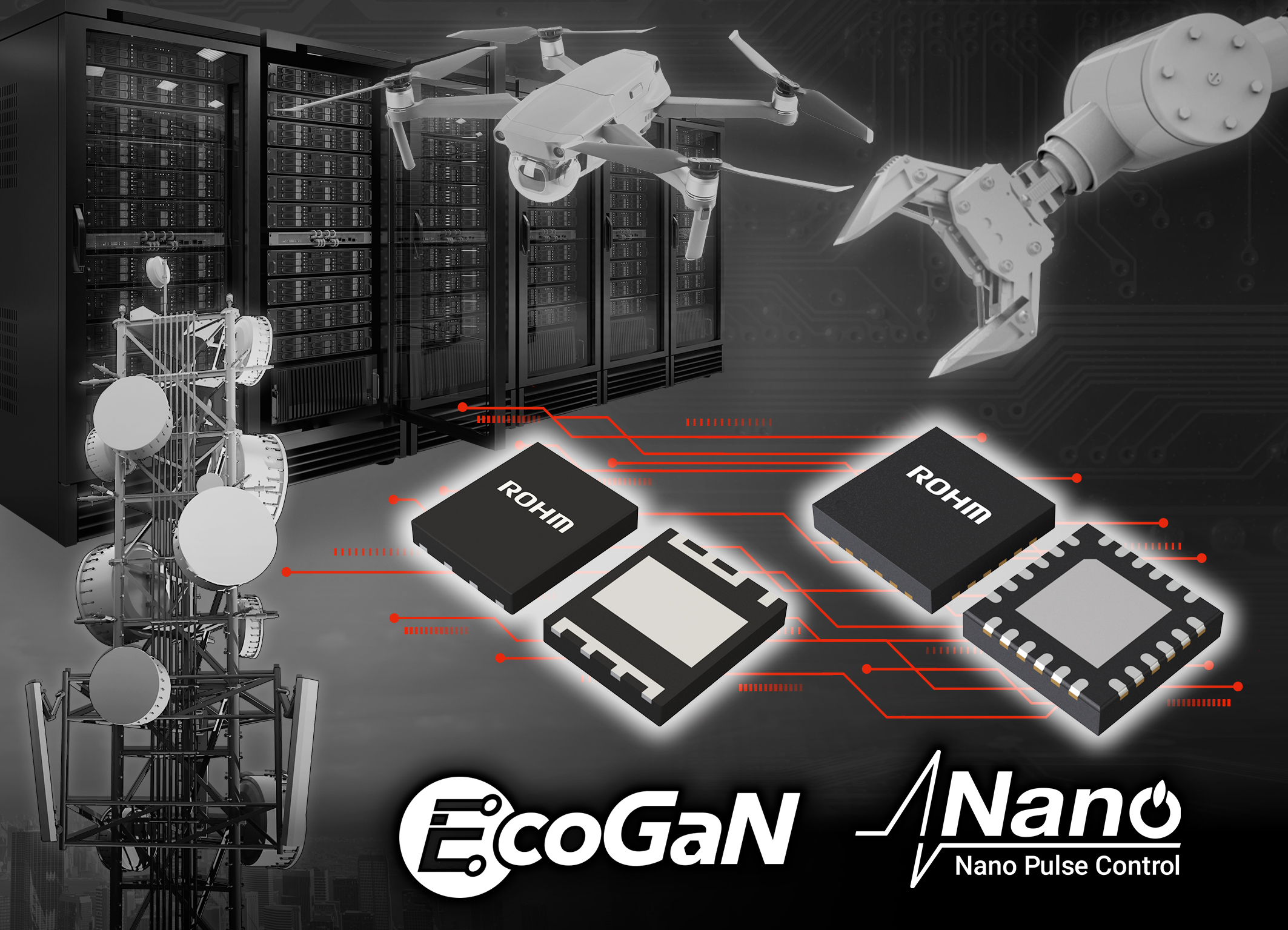 ROHM's Ultra-High-Speed Control IC Maximizes the Performance of GaN Devices