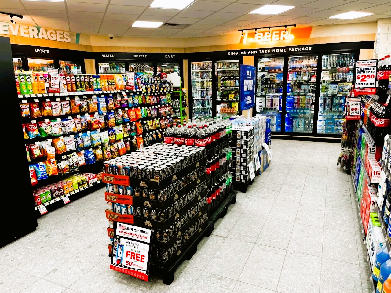 Wide array of convenient product offerings