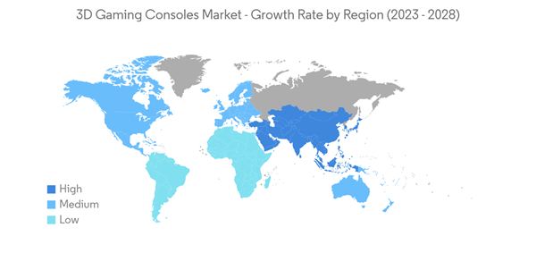 3d Gaming Console Market 3 D Gaming Consoles Market Growth Rate By Region 2023 2028