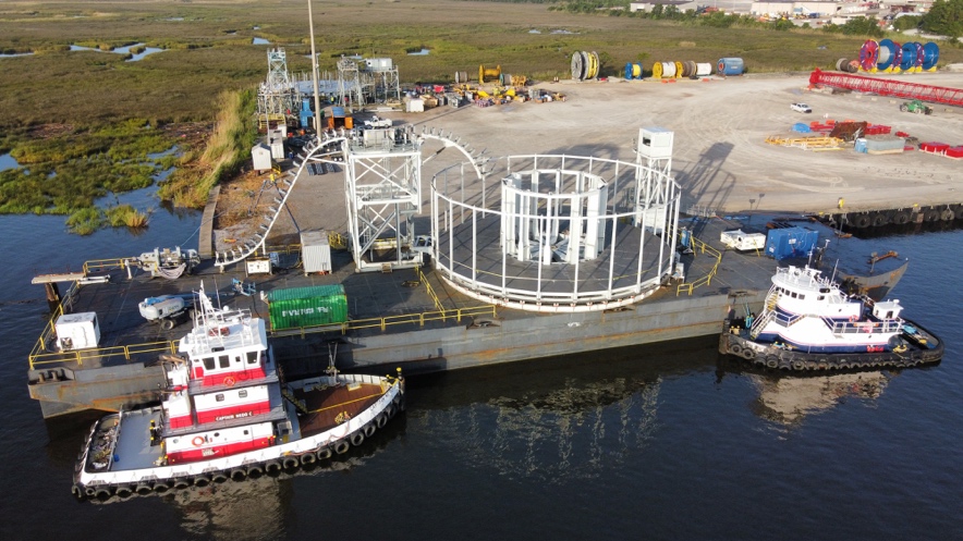 KOIL’s newly acquired, completed mobile offshore carousel. 